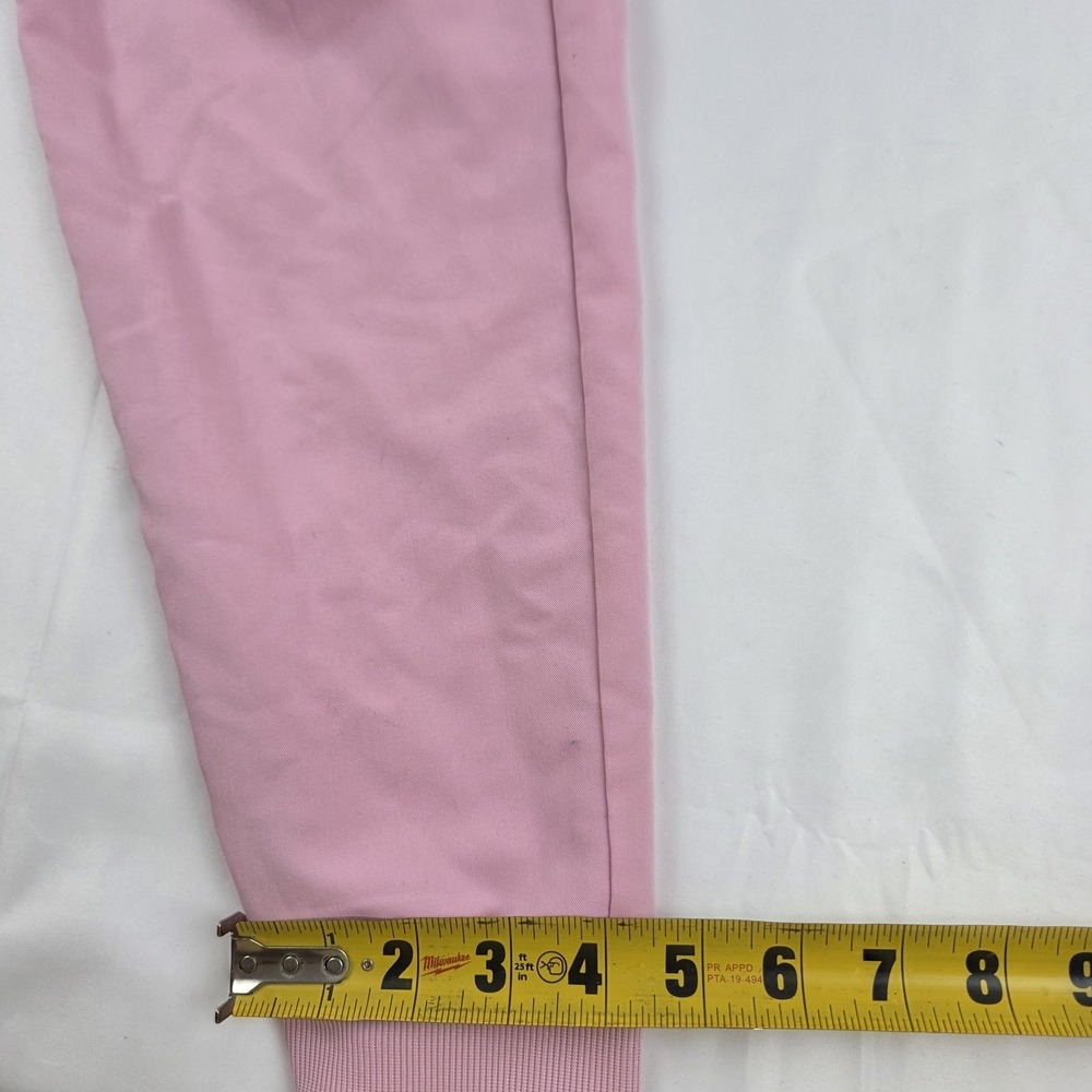 Fabletics Pants Womens Large Tall Pink Jogger Scrubs Elastic Waist Pockets - Picture 3 of 16